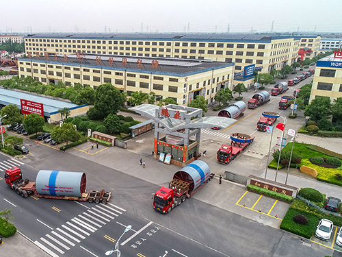 鹏飞集团首批乌兹别克斯坦水泥生产线设备启程发运
